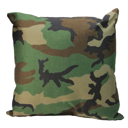 For The 17 Woodland Camo Patio Furniture Throw Pillow At Michaels - Camo Outdoor Furniture Cushions